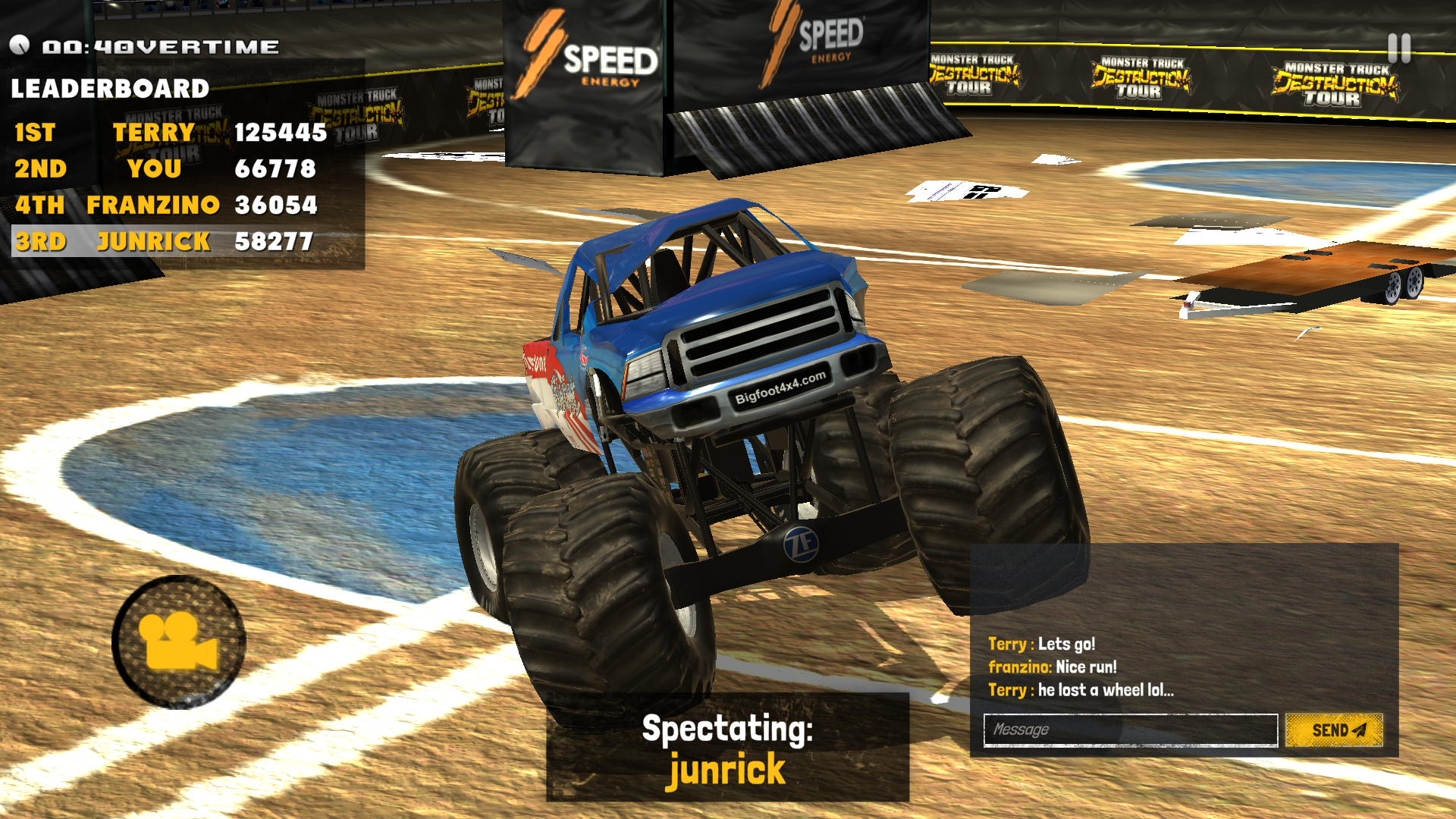 اسکرین شات 3 بازی Monster Truck Destruction