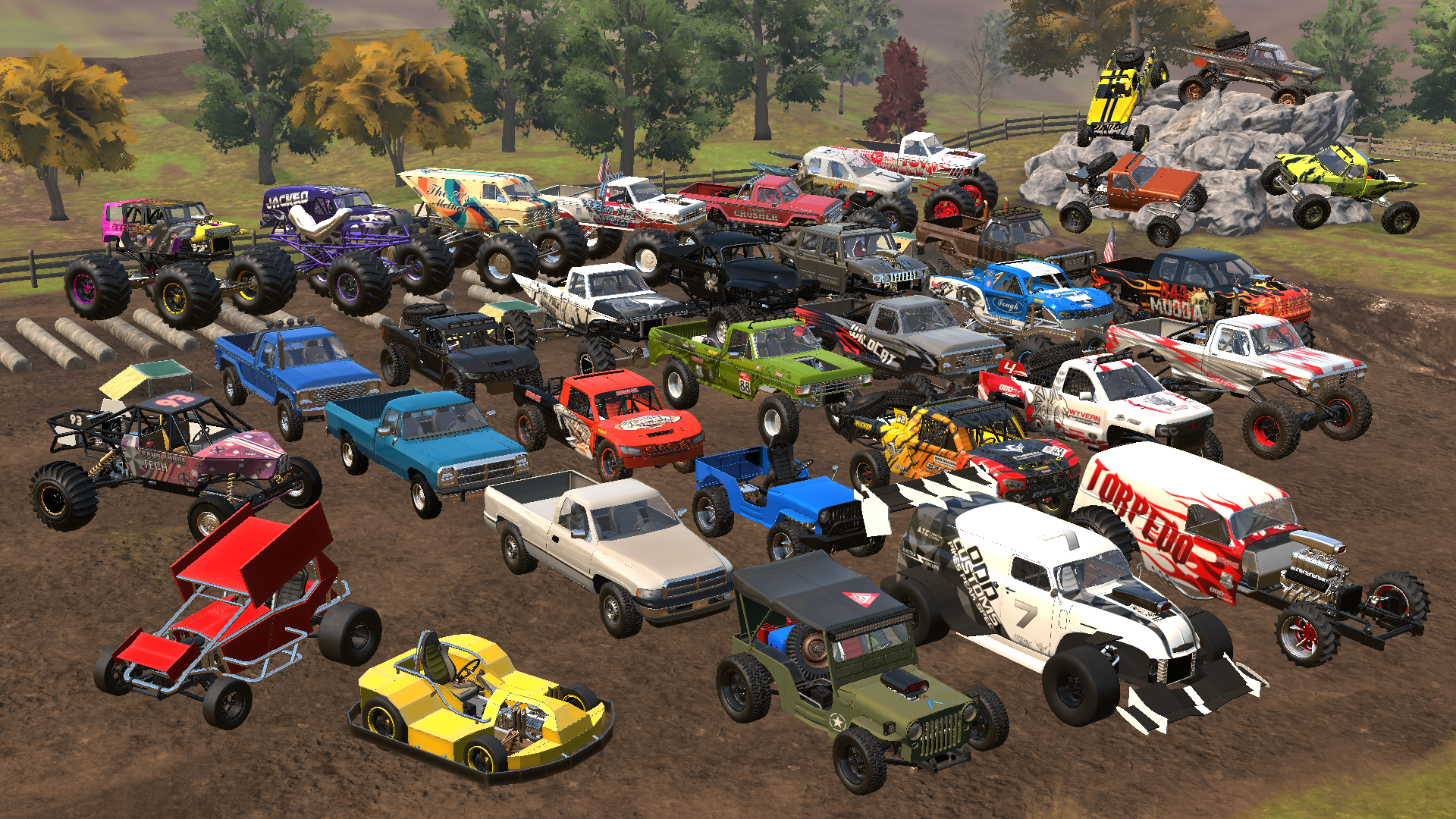 اسکرین شات 1 بازی Trucks Off Road