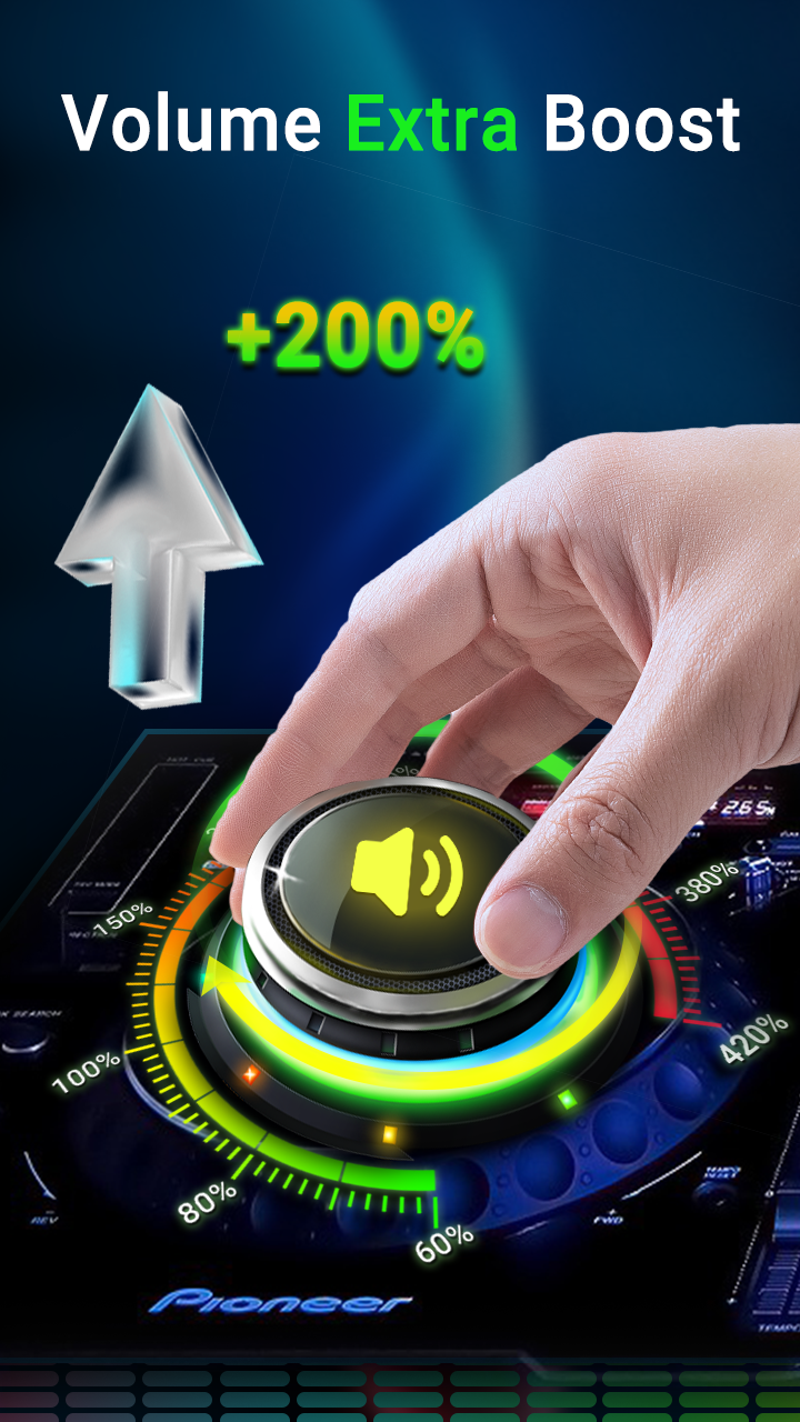 اسکرین شات 2 برنامه Volume Booster - Sound Speaker