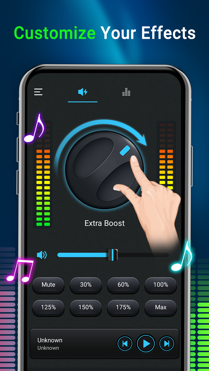 اسکرین شات 4 برنامه Volume Booster - Sound Speaker