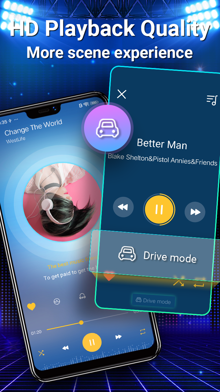 اسکرین شات 7 برنامه Music Player - Equalizer & MP3