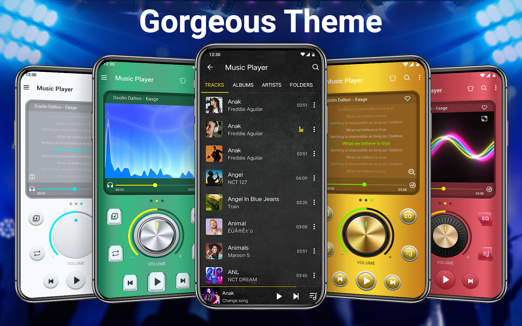 اسکرین شات 2 برنامه Music Player & MP3:Echo Player