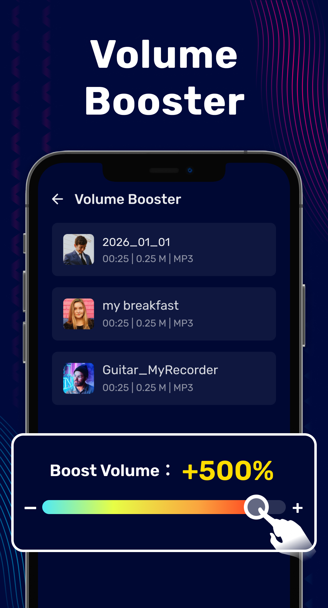اسکرین شات 5 برنامه Audio Editor & Music Editor