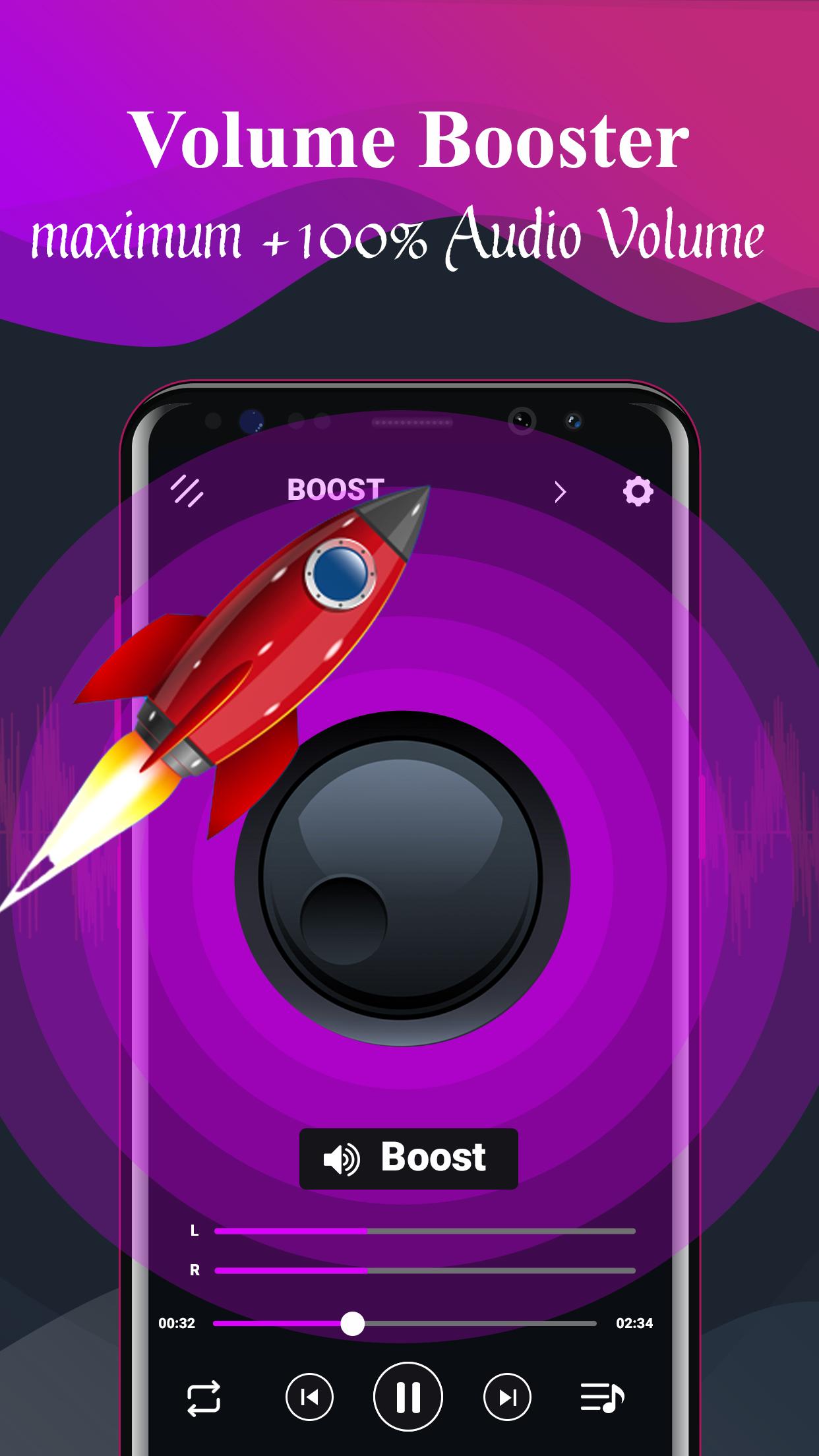 اسکرین شات 2 برنامه Bass Booster, Music Equalizer