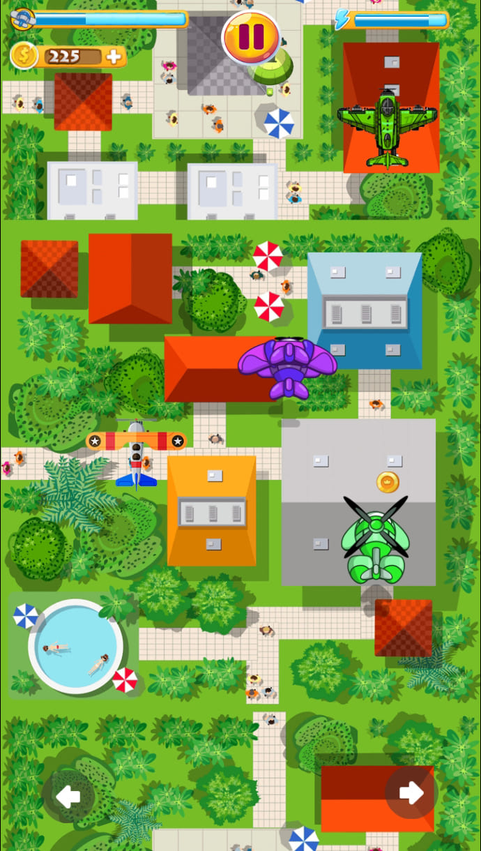 اسکرین شات 1 بازی ‏نبرد هوایی