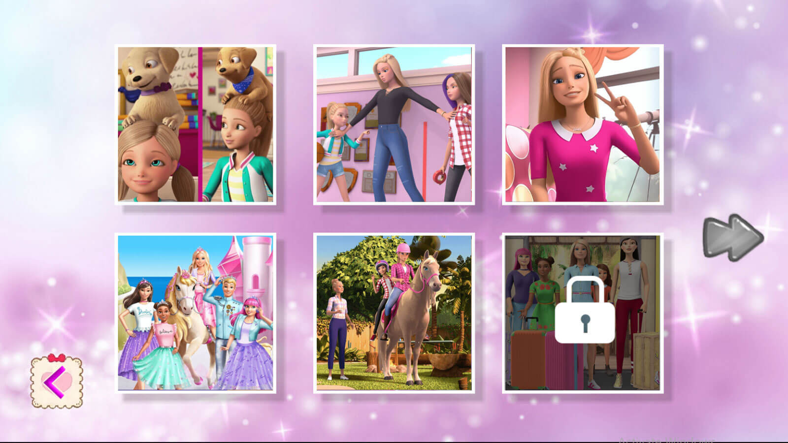 اسکرین شات 2 بازی بازی پازل باربی