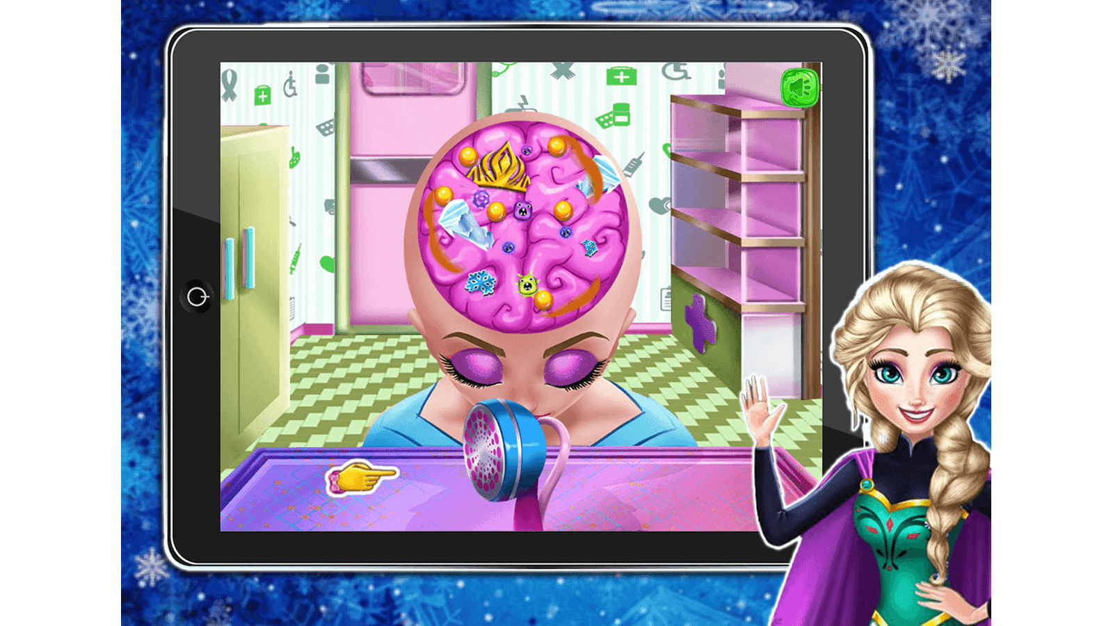 اسکرین شات 2 بازی بازی دخترانه دکتر بازی السا