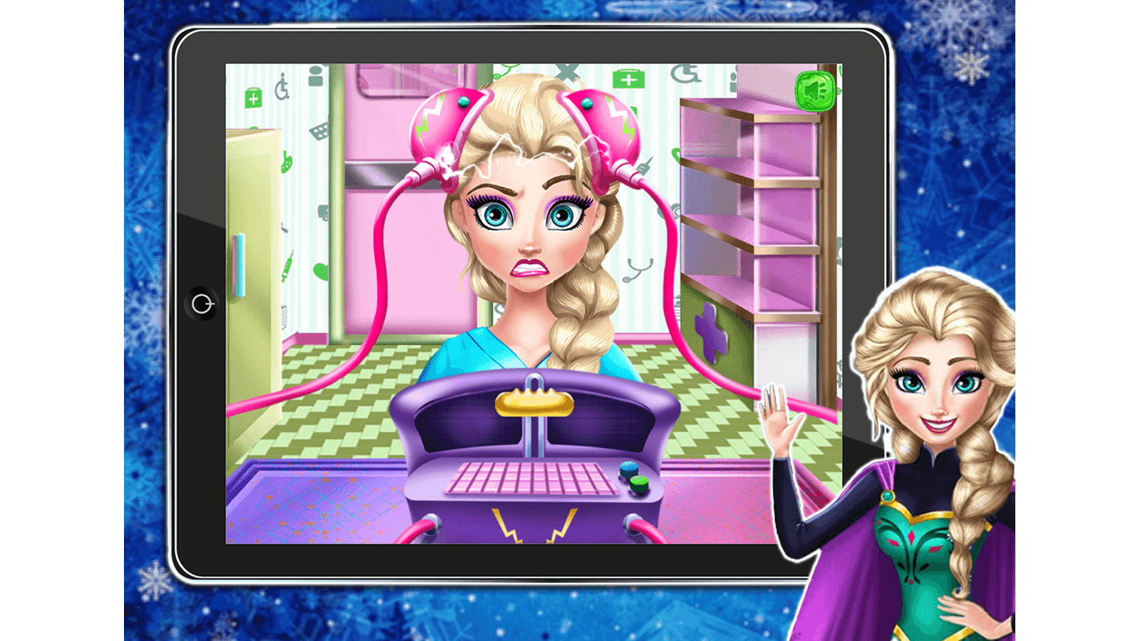 اسکرین شات 3 بازی بازی دخترانه دکتر بازی السا