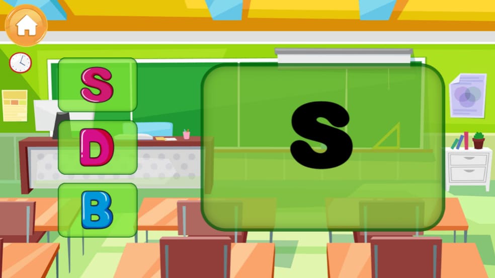اسکرین شات 2 بازی الفبای انگلیسی برای کودکان