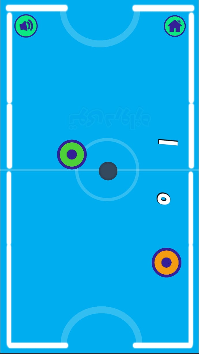 اسکرین شات 2 بازی ‏هاکی روی میز