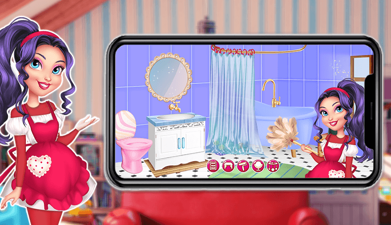 اسکرین شات 3 بازی بازی خانه داری