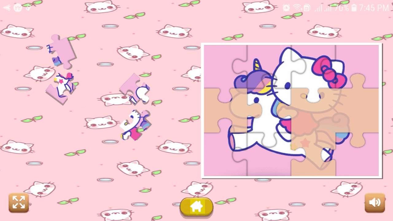 اسکرین شات 2 بازی بازی دخترانه پازل کیتی