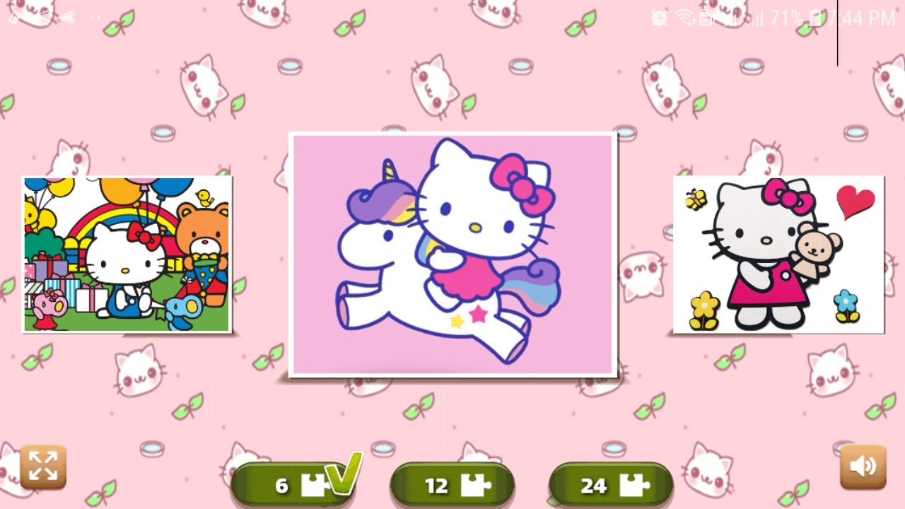 اسکرین شات 1 بازی بازی دخترانه پازل کیتی