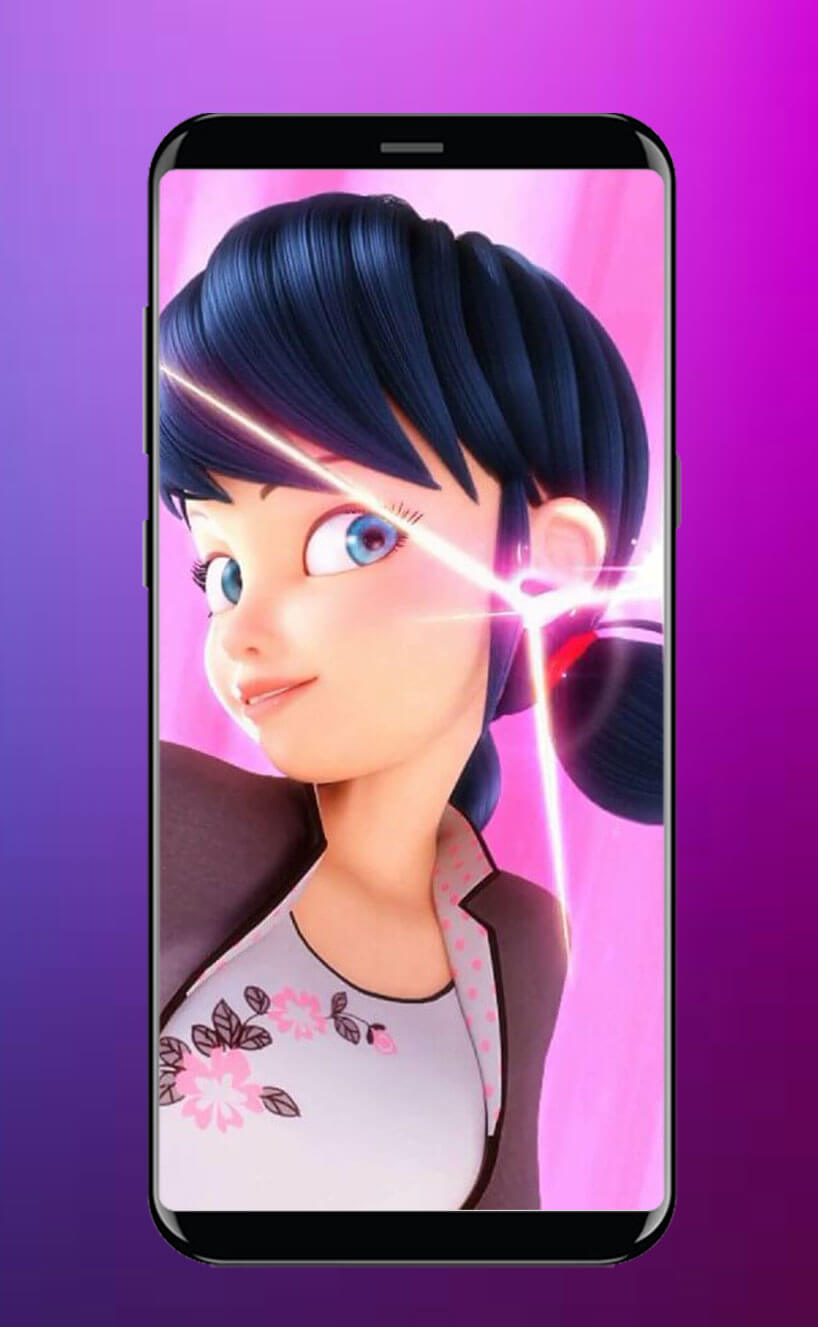 اسکرین شات 1 برنامه پس زمینه دختر کفشدوزکی