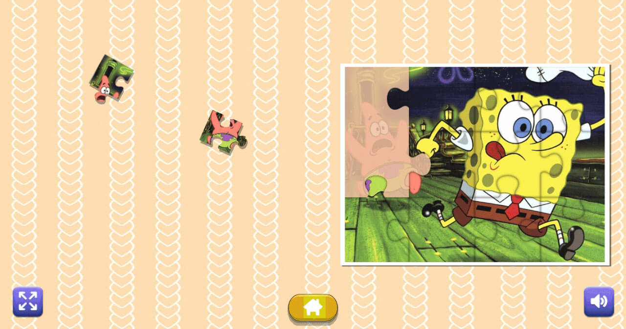 اسکرین شات 4 بازی بازی پازل باب اسفنجی