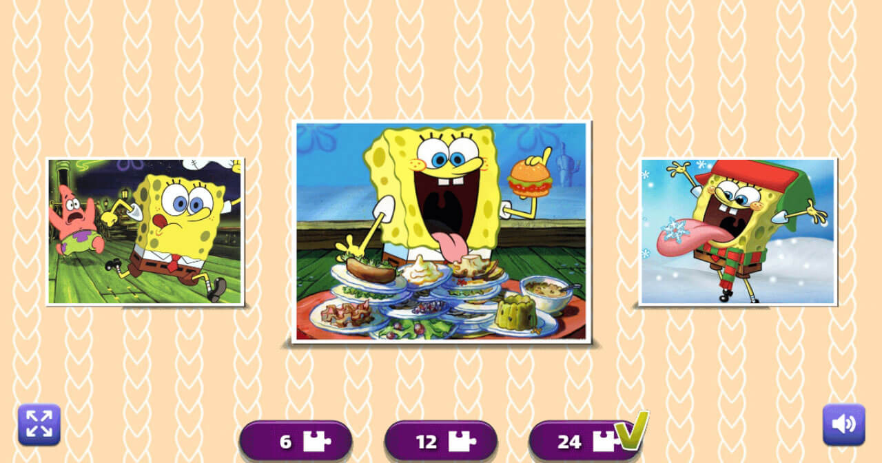 اسکرین شات 3 بازی بازی پازل باب اسفنجی