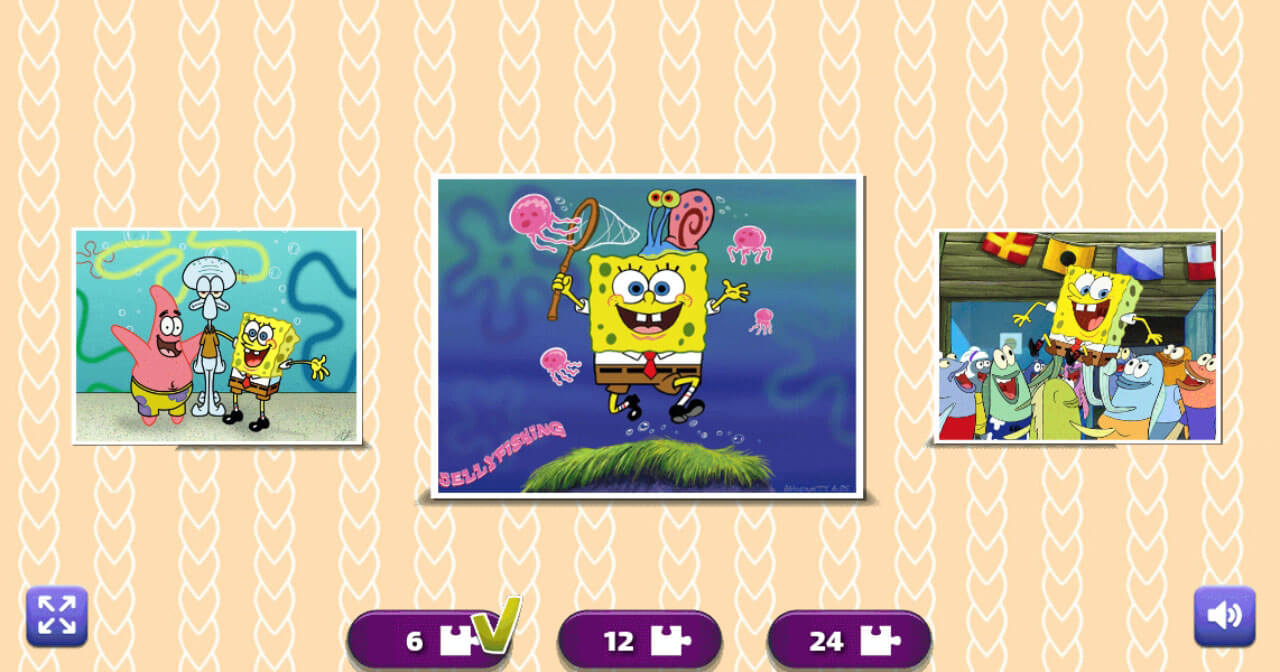 اسکرین شات 2 بازی بازی پازل باب اسفنجی