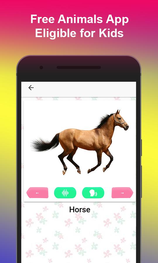 اسکرین شات 8 برنامه Animals for Kids: Learn