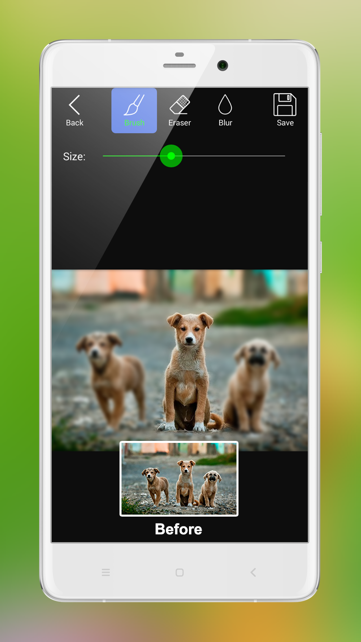 اسکرین شات 3 برنامه DSLR Camera Effect Maker