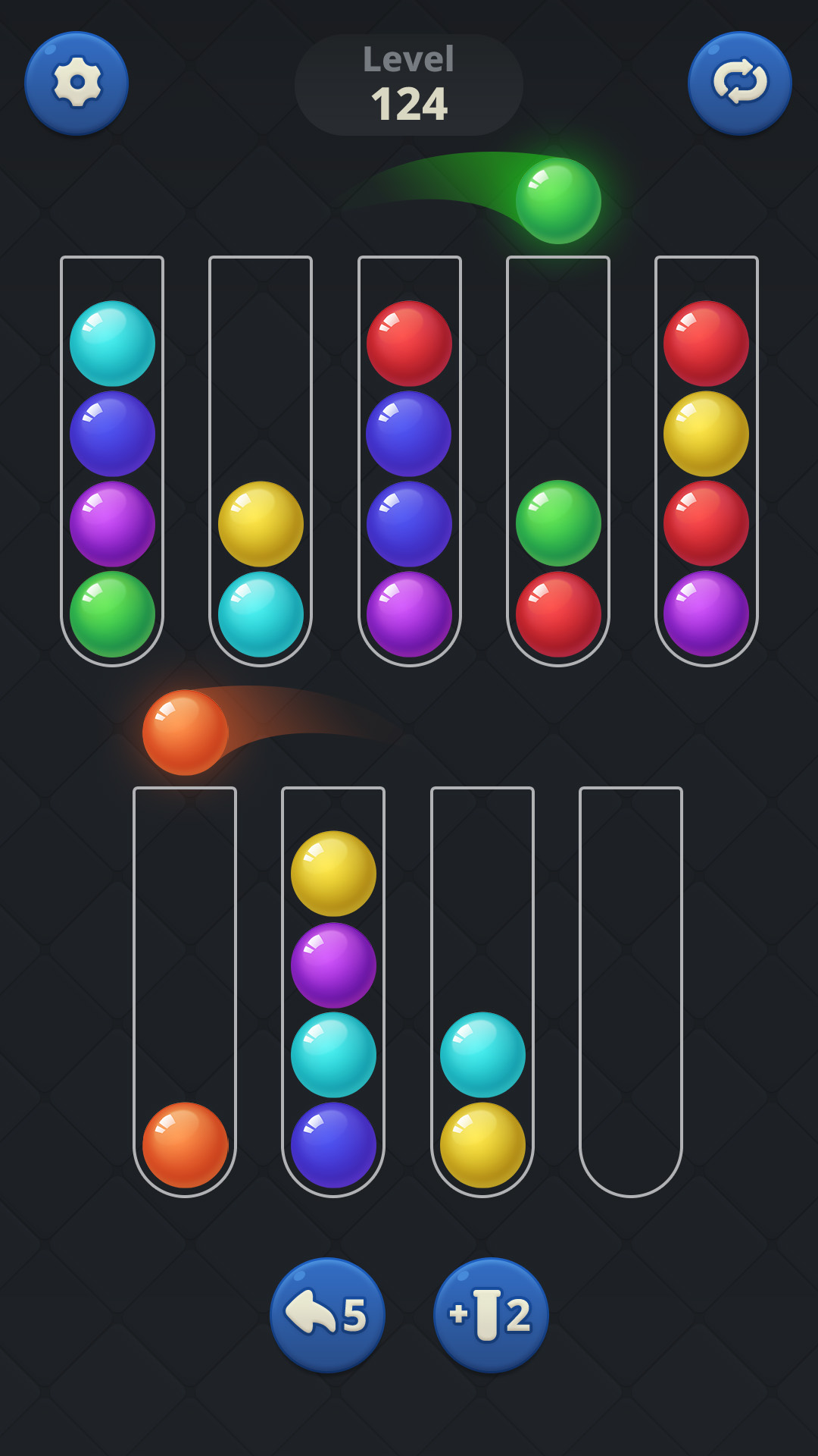 اسکرین شات 3 بازی Ball Sort - Color Puz Game
