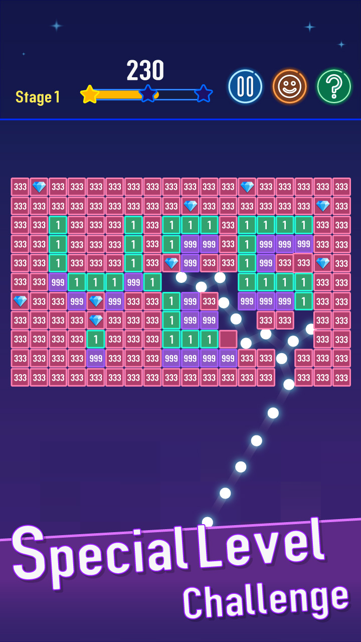 اسکرین شات 3 بازی Balls Bricks Breaker 4