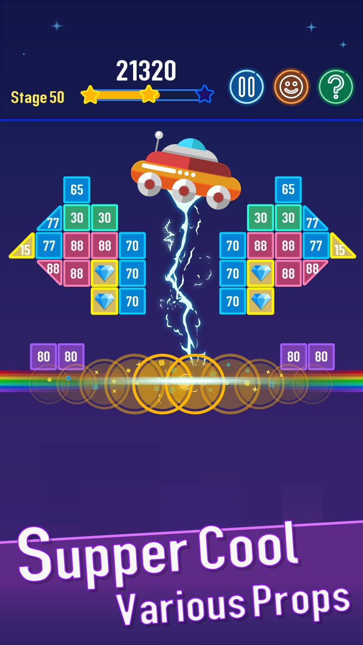 اسکرین شات 2 بازی Balls Bricks Breaker 4