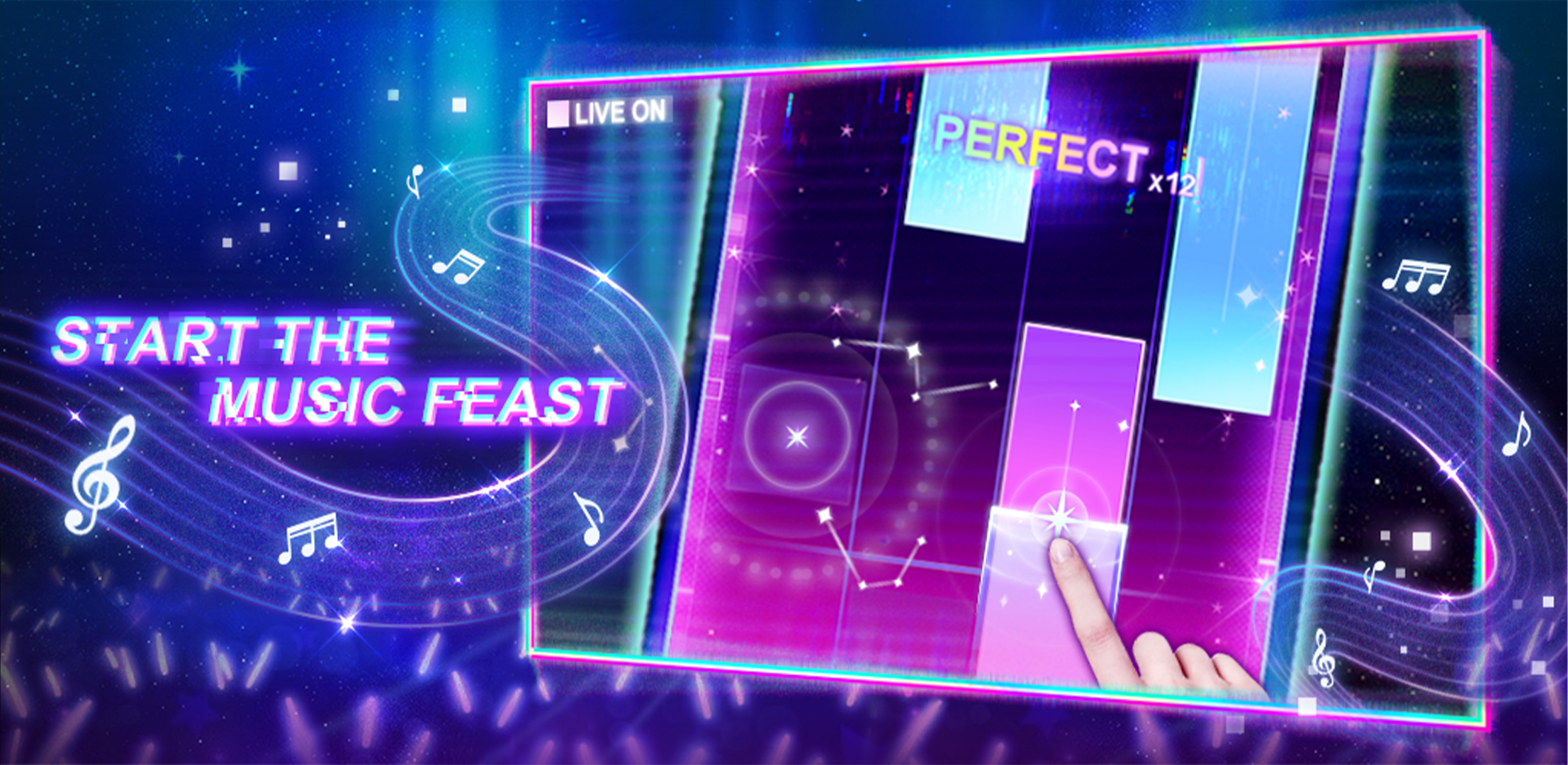 اسکرین شات 6 بازی Piano Horizon: Rhythm Game