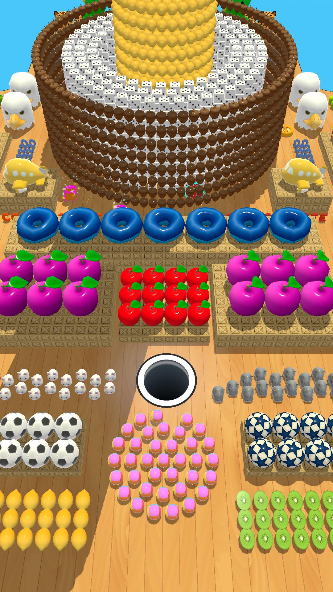 اسکرین شات 1 بازی Shoppin' Drop - Hole Puzzle