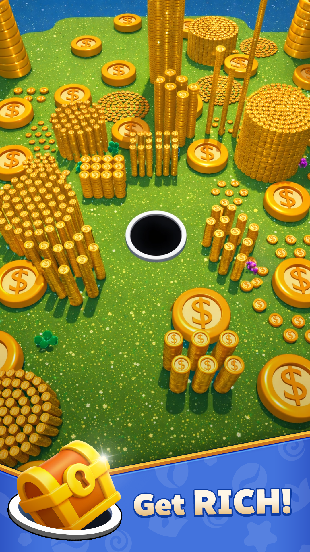 اسکرین شات 4 بازی Zen Hole - Black Hole Game
