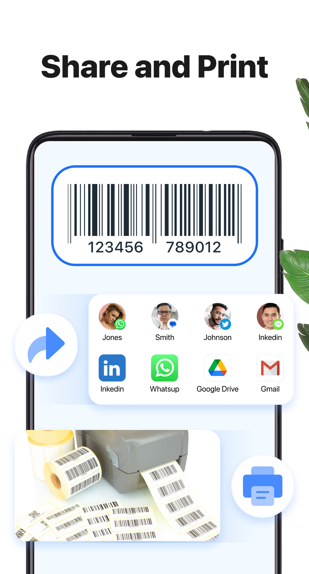 اسکرین شات 6 برنامه Barcode Generator Barcode Guru