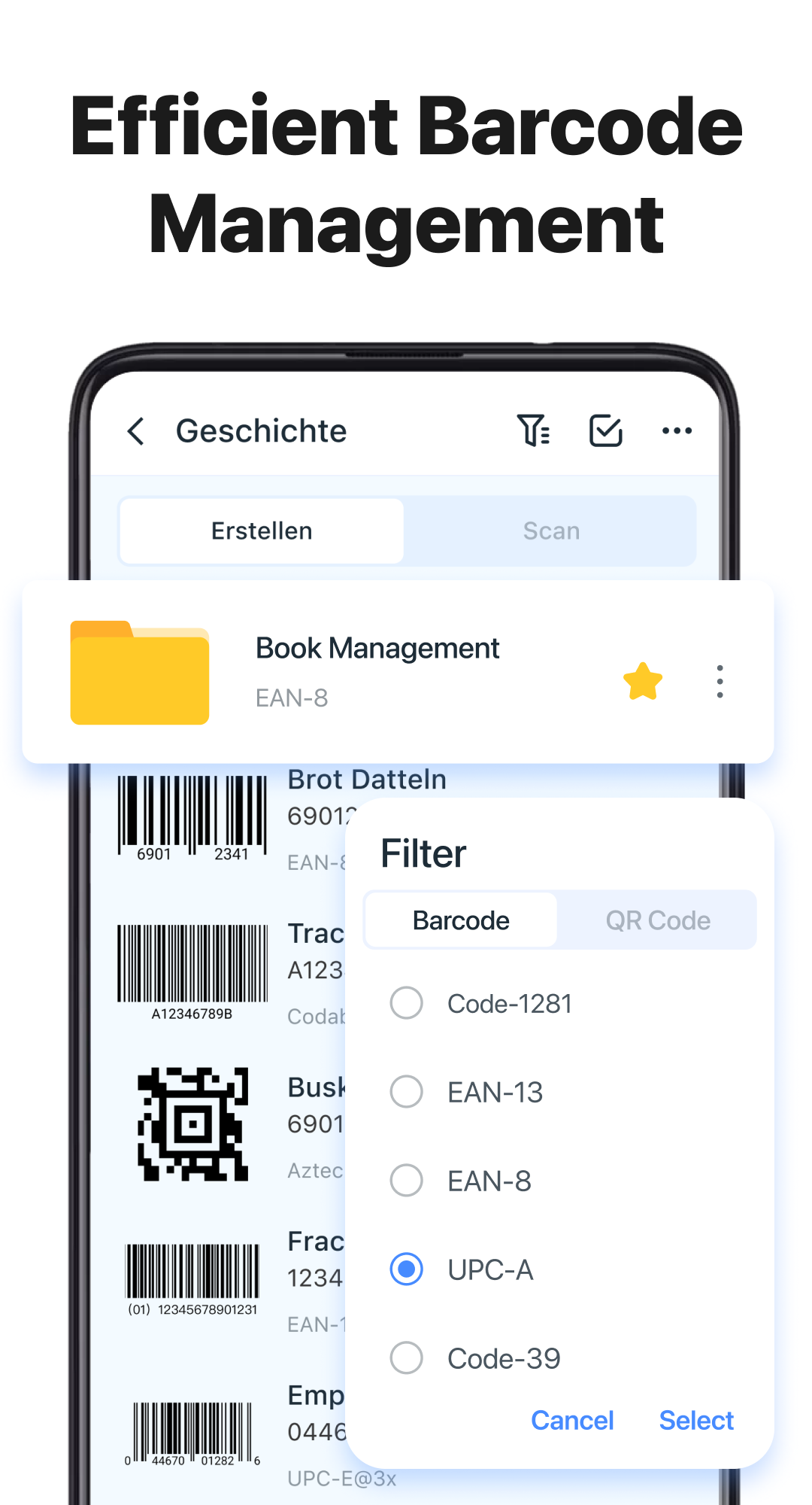 اسکرین شات 8 برنامه Barcode Generator Barcode Guru