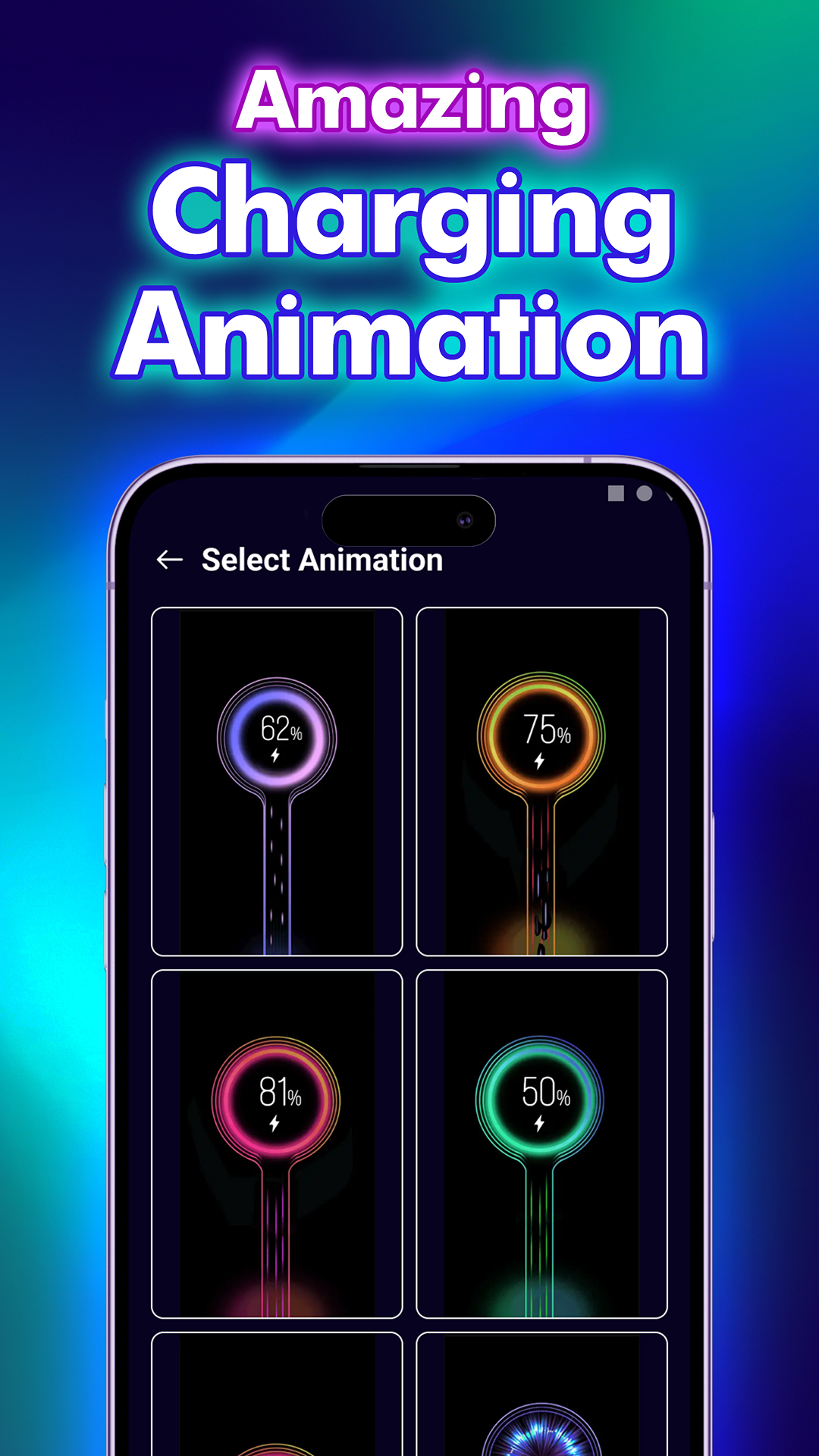 اسکرین شات 3 برنامه Charging Battery Animation