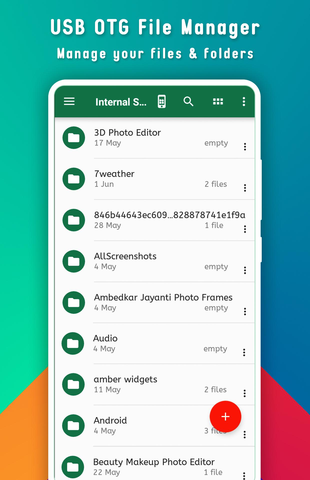 اسکرین شات 4 برنامه USB OTG File Manager