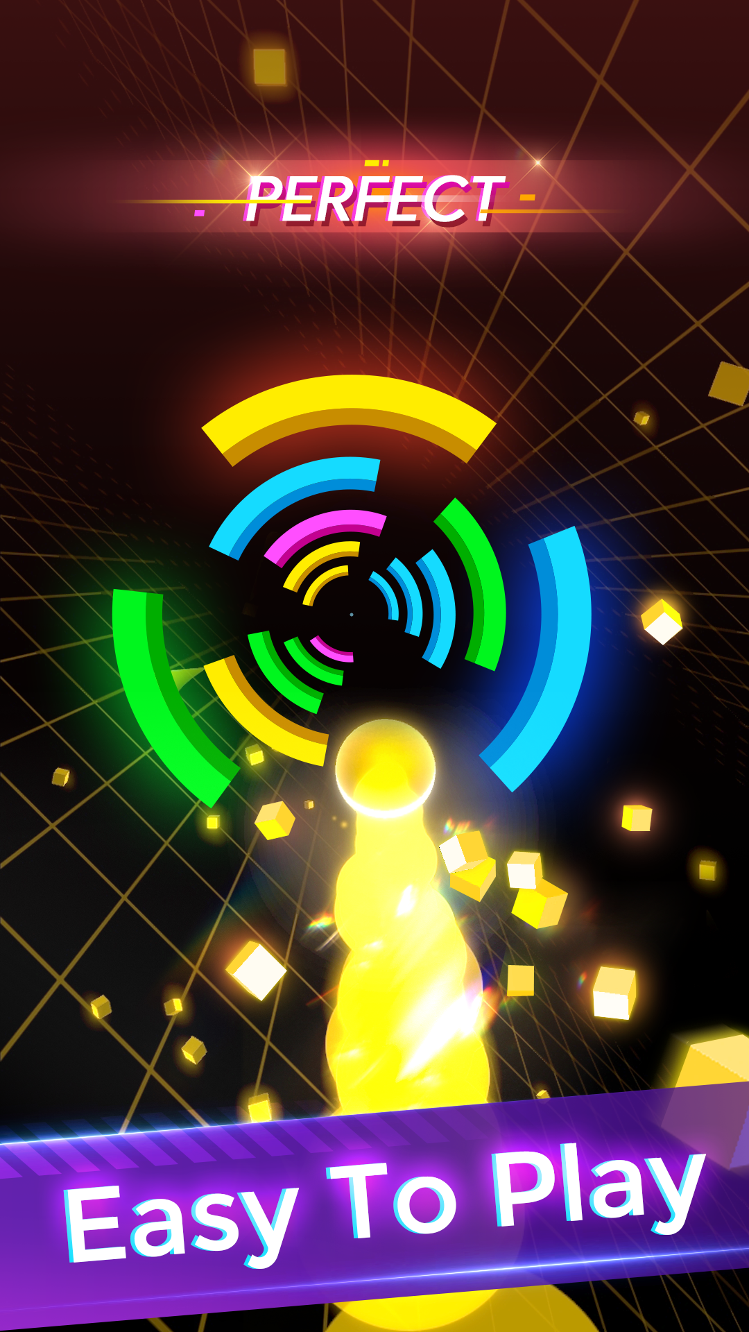 اسکرین شات 4 بازی Smash Tiles - Piano Music Ball