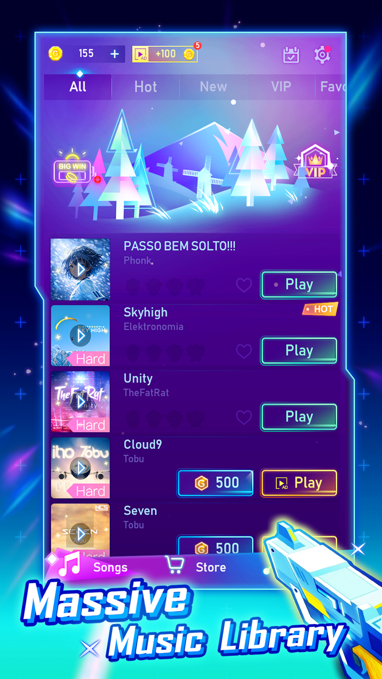 اسکرین شات 1 بازی Beat Fire - Edm Gun Music Game