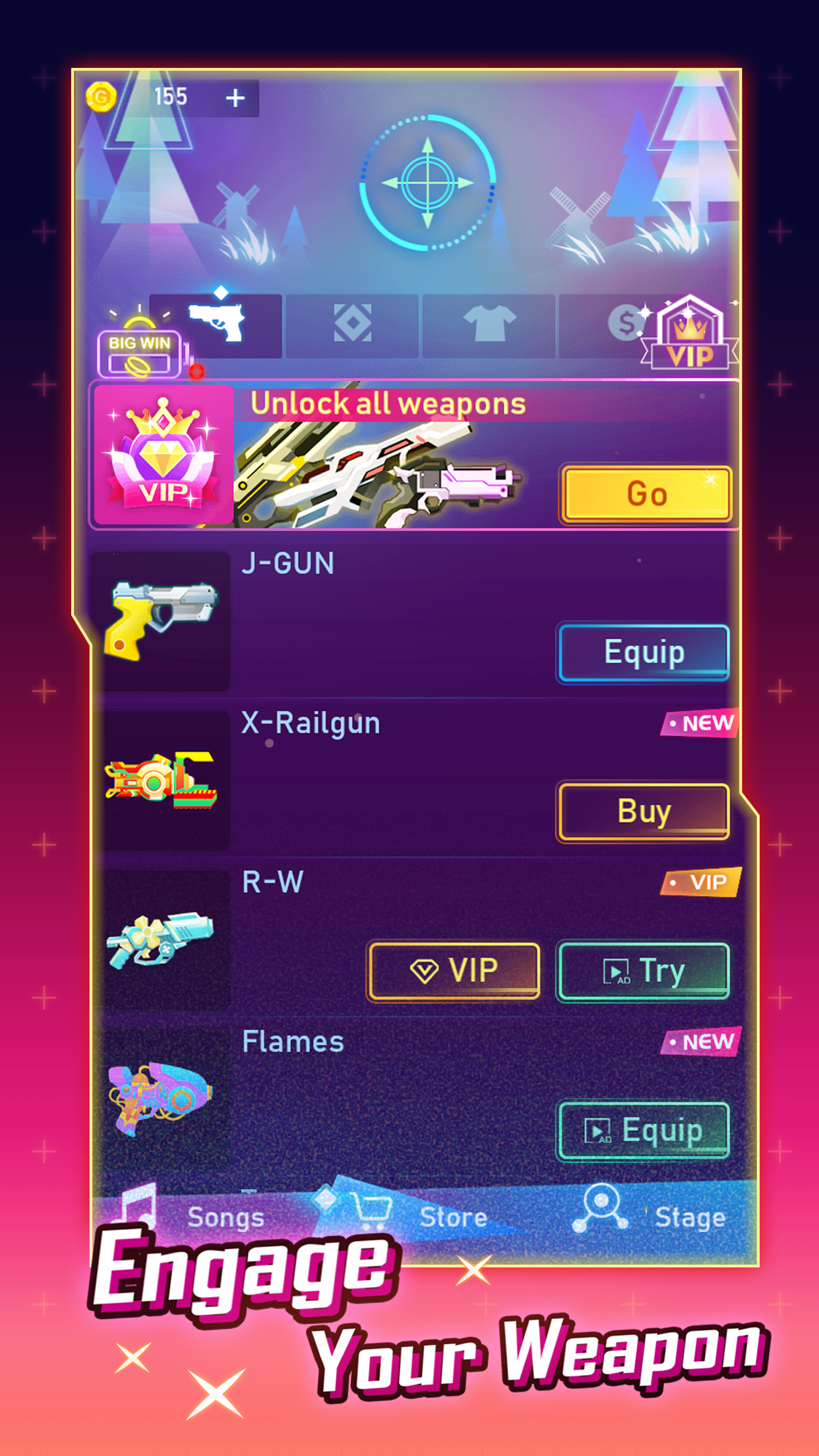 اسکرین شات 3 بازی Beat Fire - Edm Gun Music Game