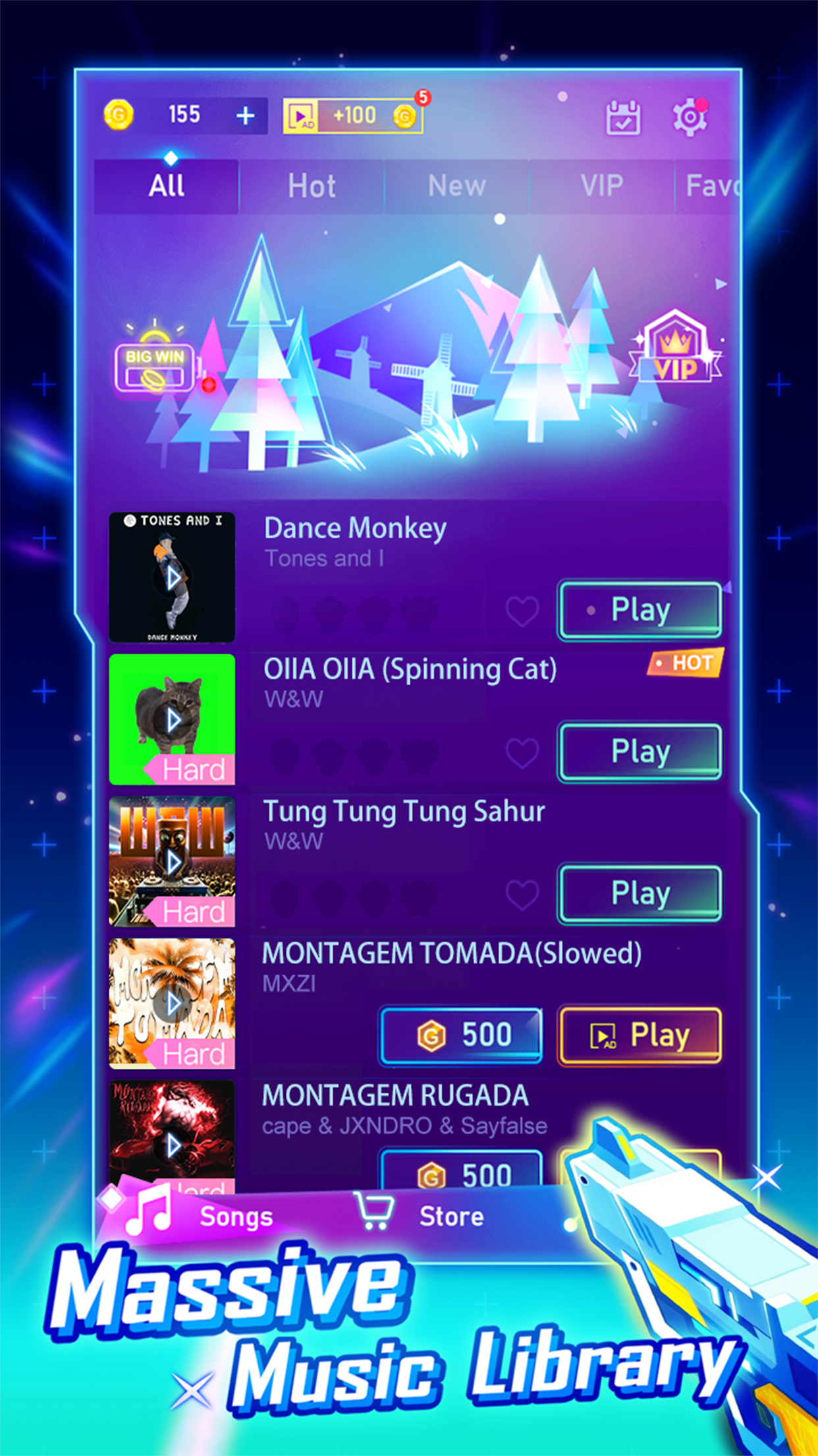 اسکرین شات 1 بازی Beat Fire - Edm Gun Music Game