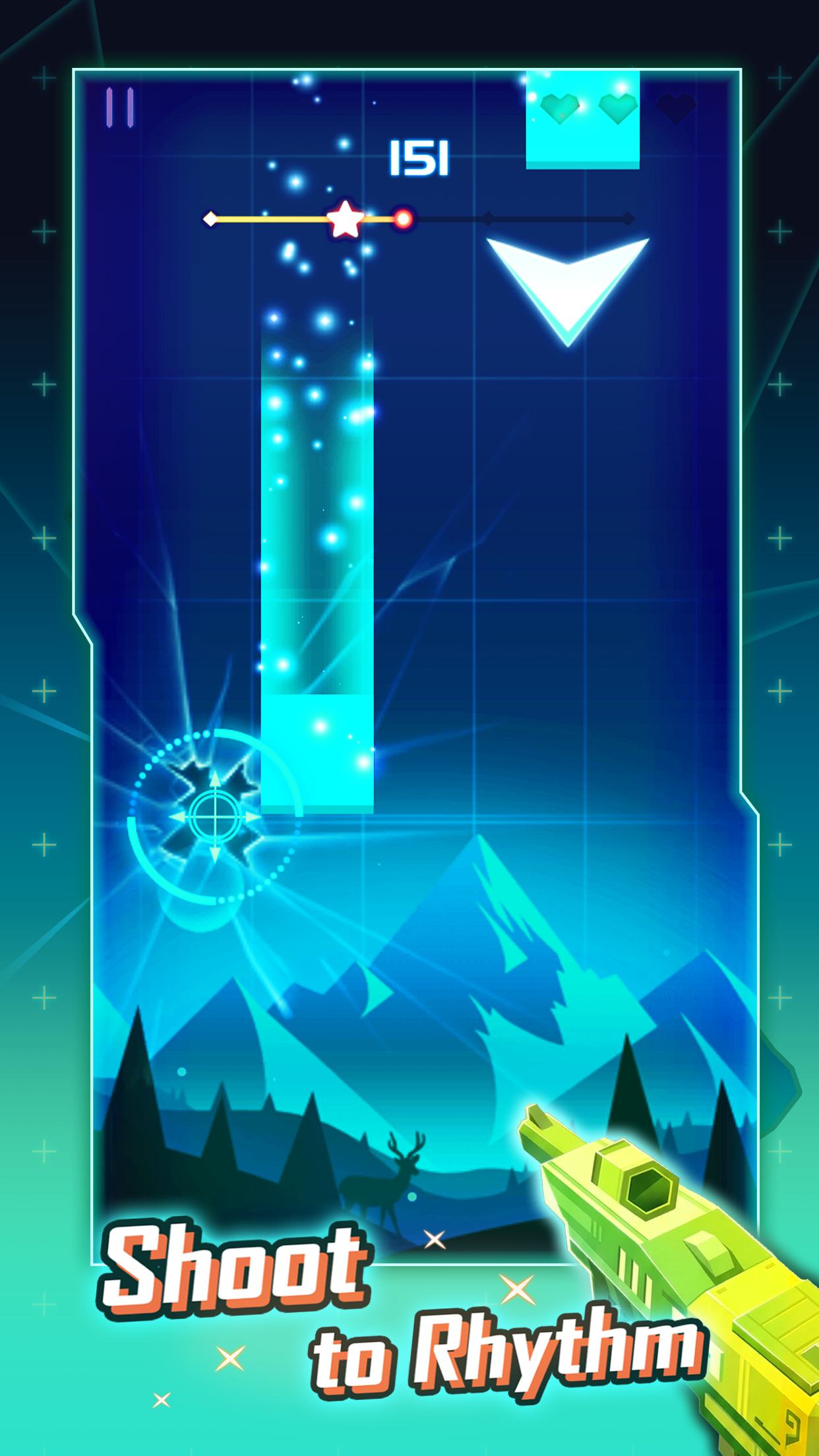 اسکرین شات 2 بازی Beat Fire - Edm Gun Music Game