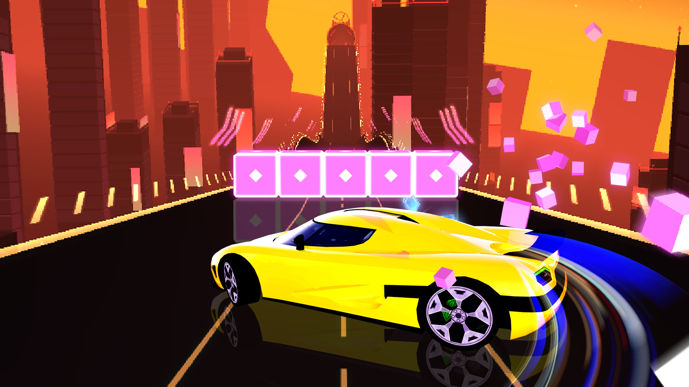 اسکرین شات 8 بازی Music Racer : Beat Racing GT