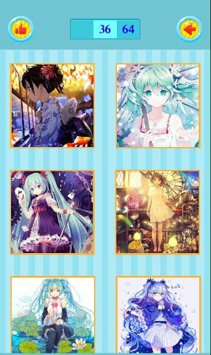 اسکرین شات 2 بازی Anime Puzzles