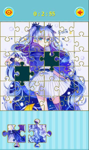 اسکرین شات 4 بازی Anime Puzzles