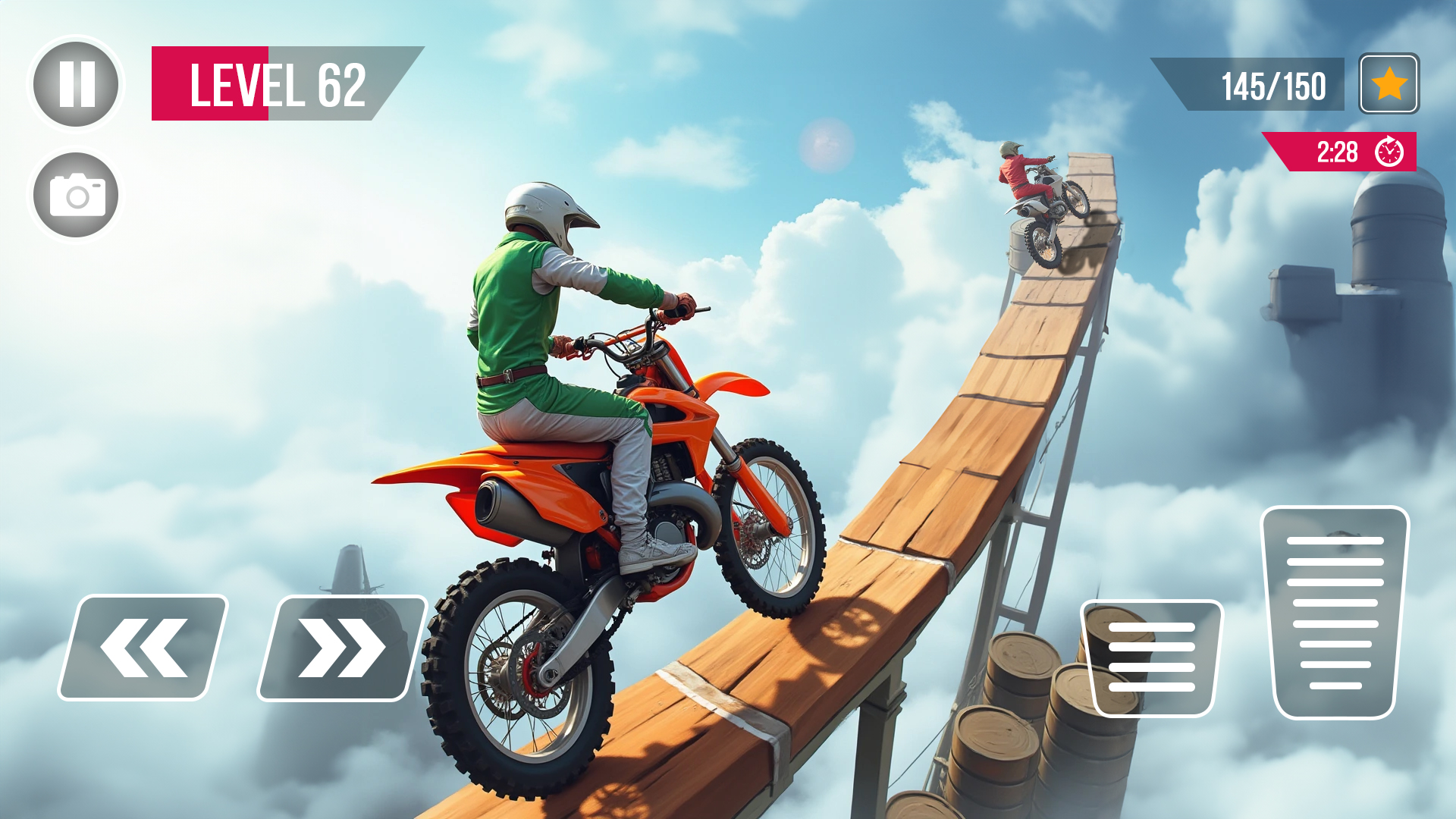 اسکرین شات 5 بازی Stunt Rider: Moto Madness