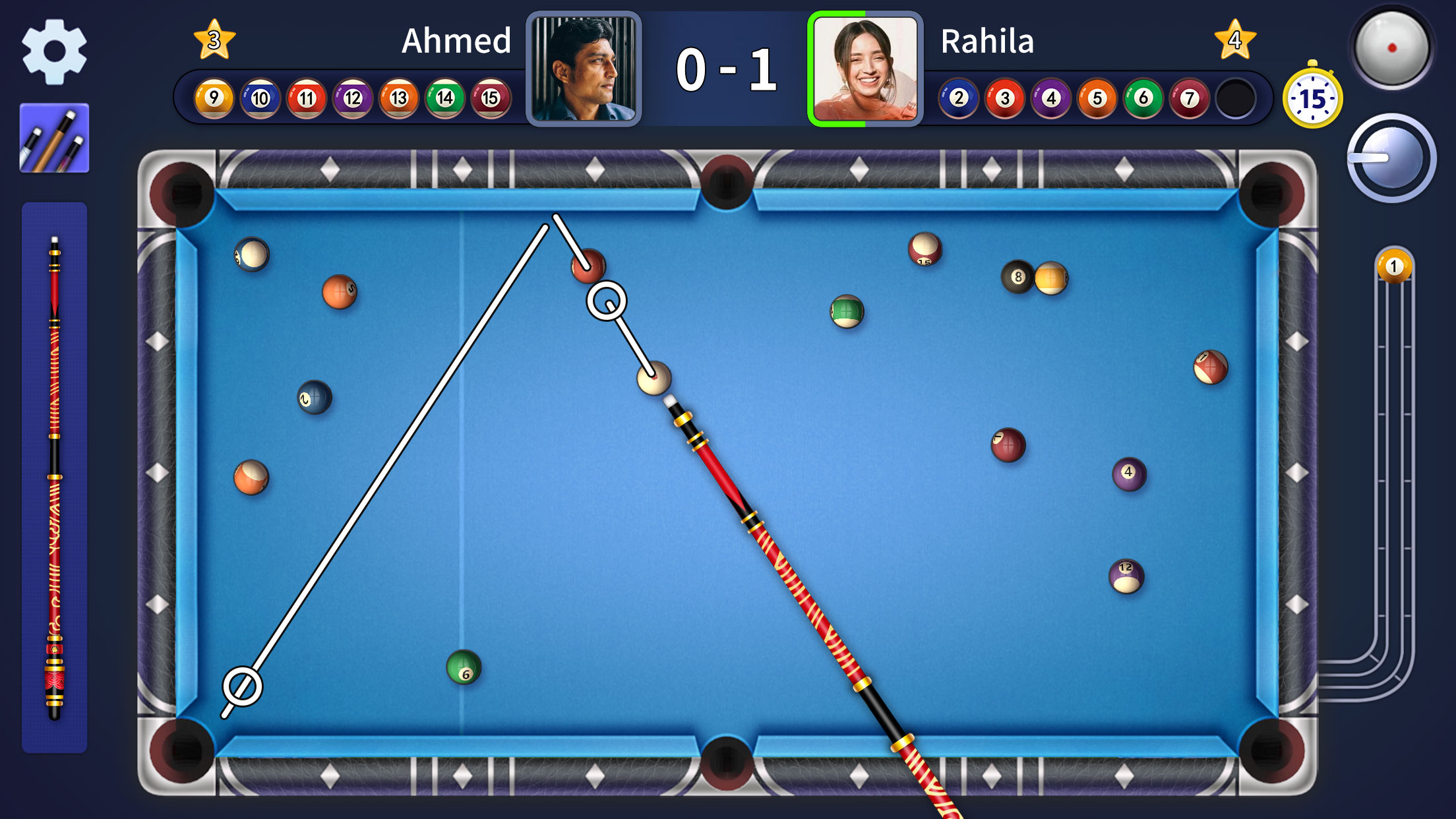 اسکرین شات 1 بازی 8 Ball Pool: Billiards