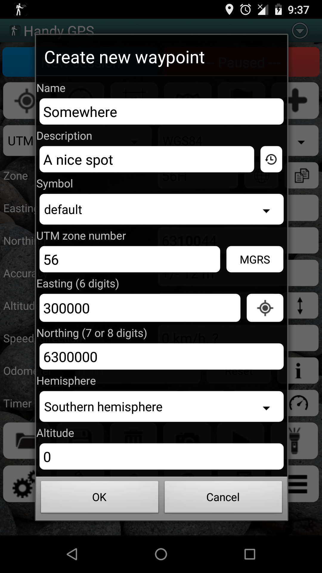 اسکرین شات 5 برنامه Handy GPS (subscription)