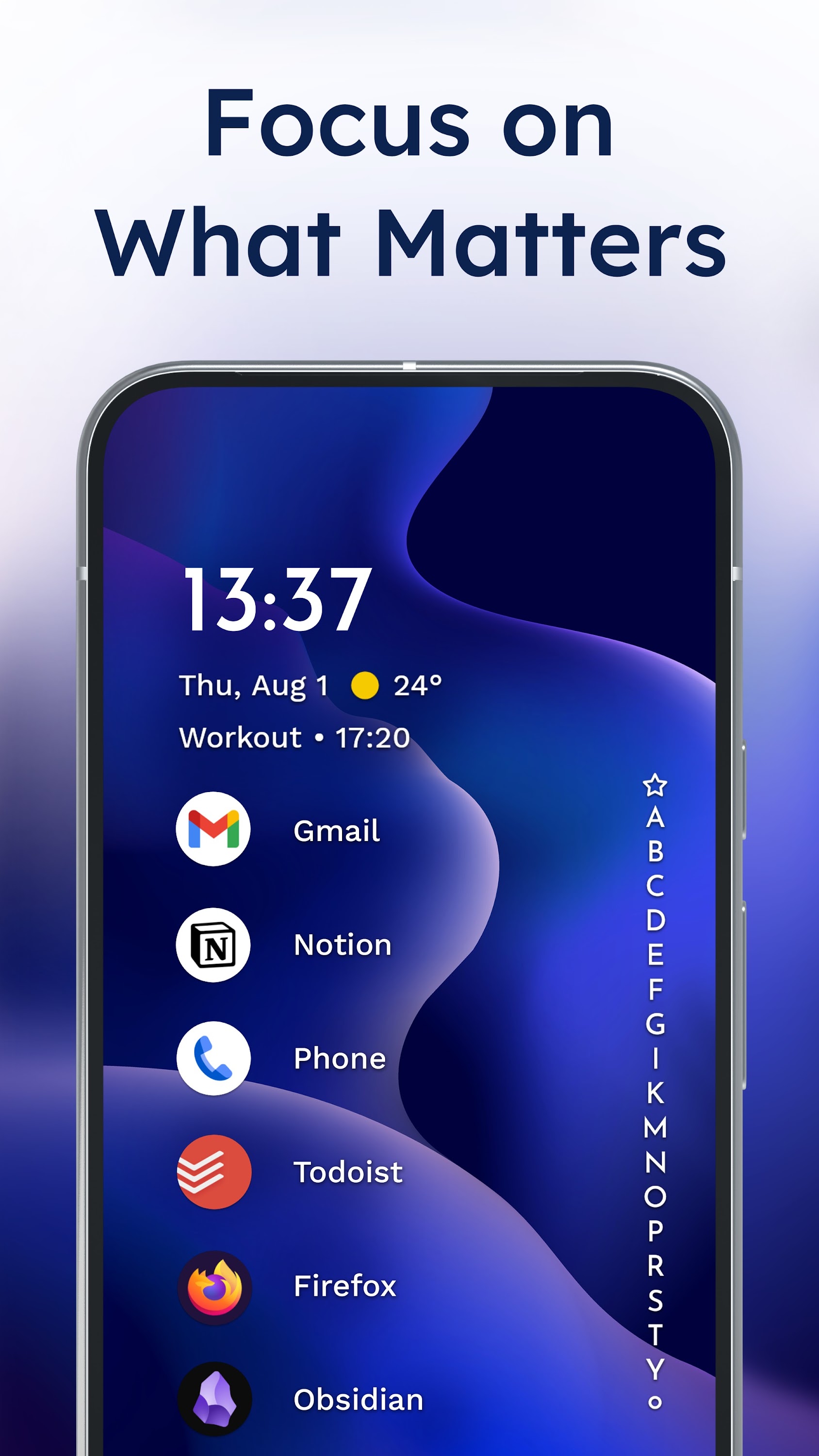 اسکرین شات 1 برنامه Niagara Launcher ‧ Home Screen