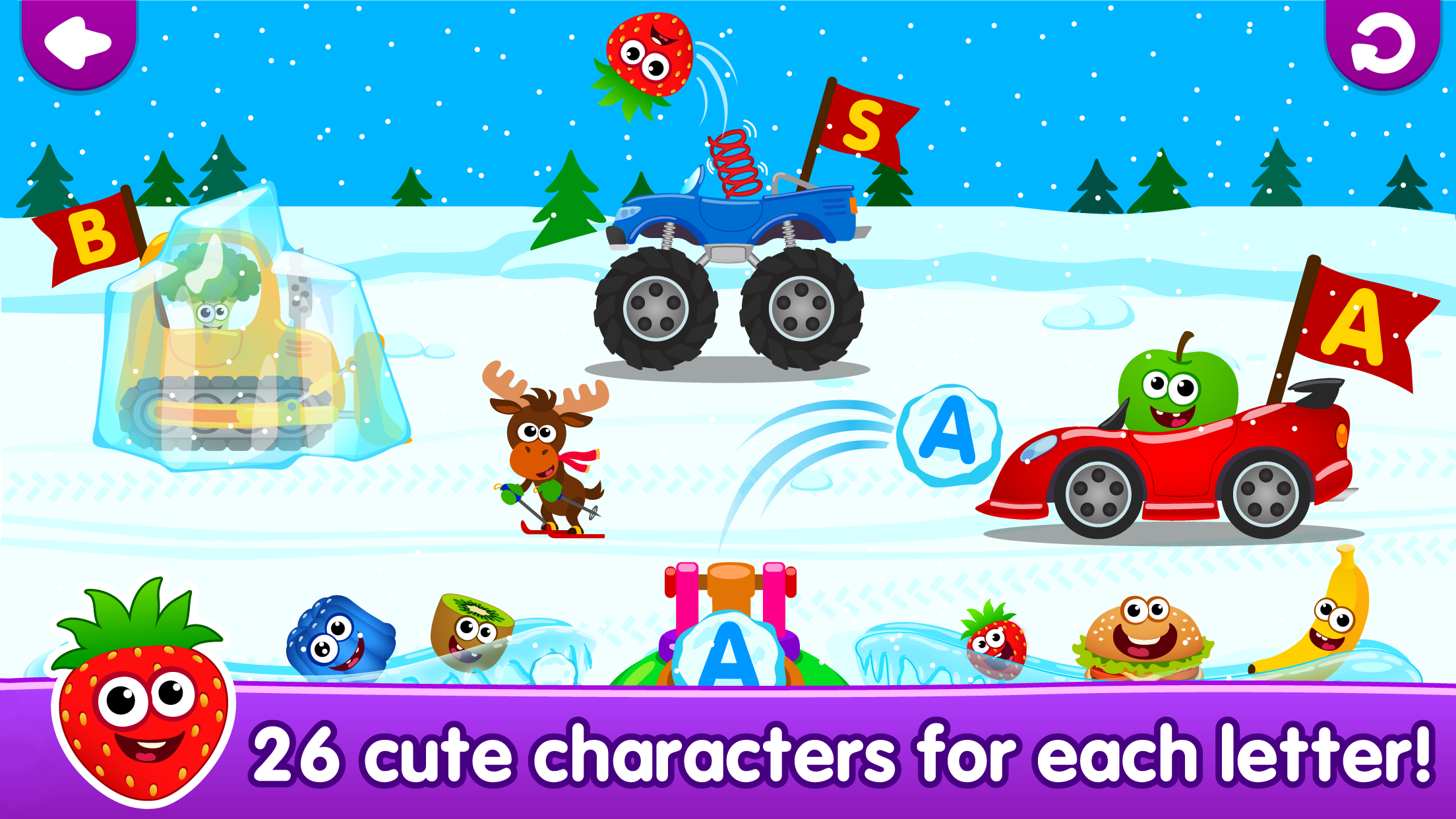 اسکرین شات 6 بازی ABC kids! Alphabet learning!