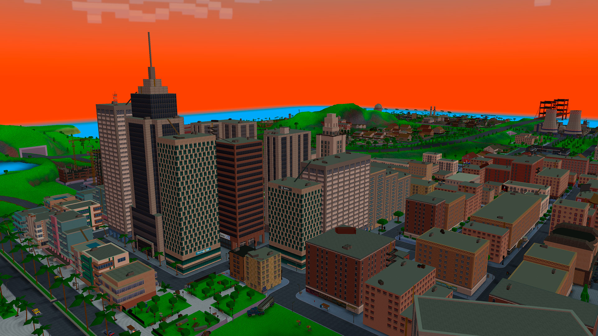 اسکرین شات 6 بازی Block City Wars: Vice World 3d