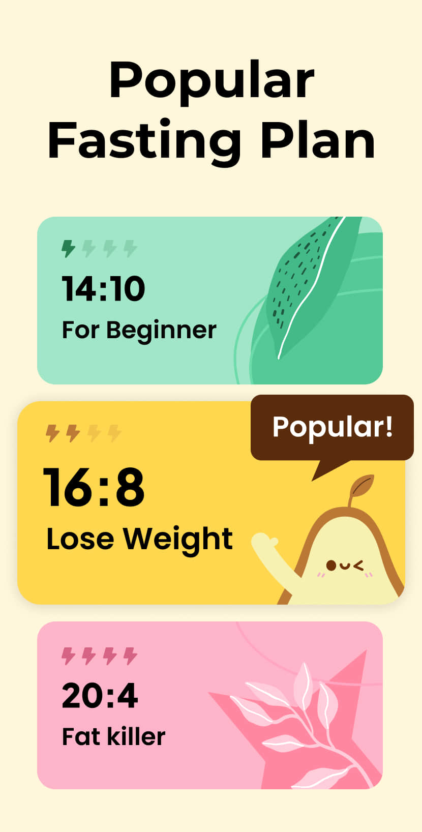 اسکرین شات 5 برنامه Fasting - Intermittent Fasting