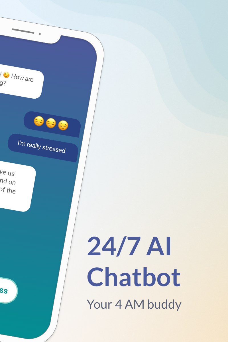 اسکرین شات 3 برنامه Wysa: Mental Wellbeing AI