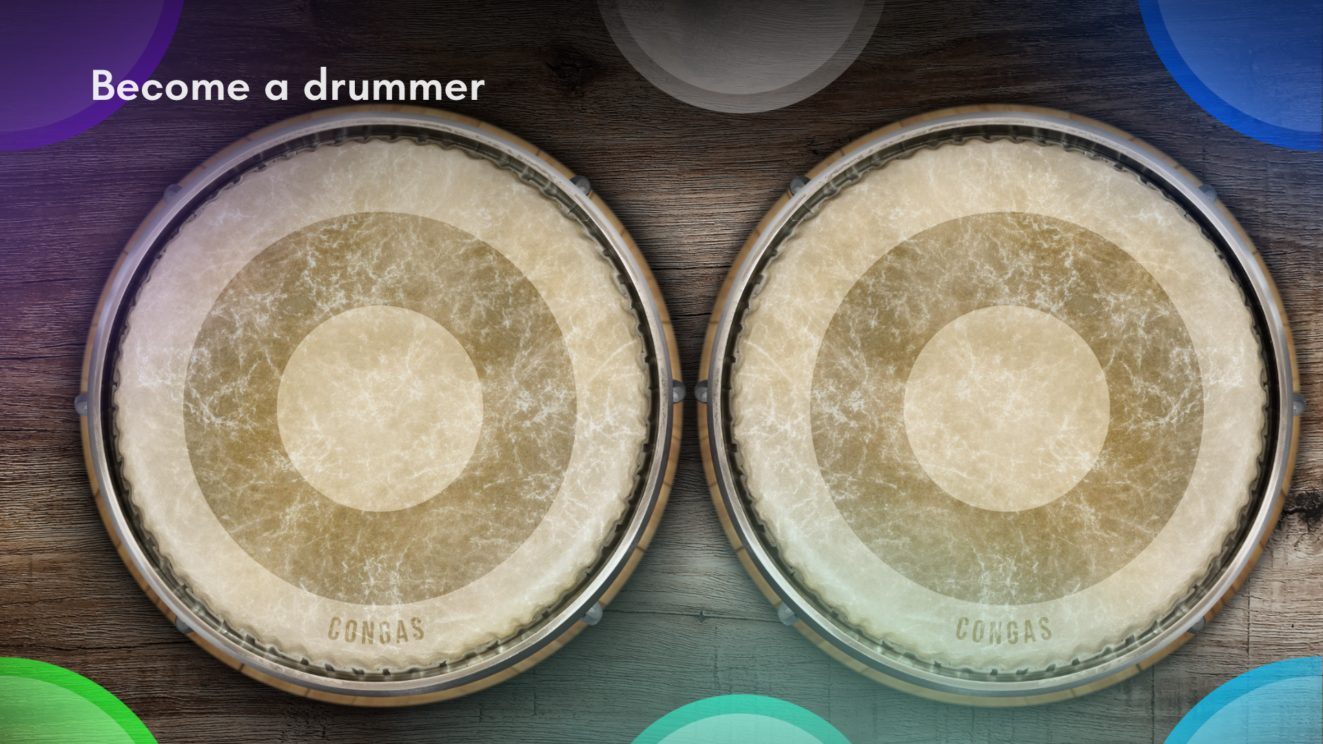 اسکرین شات 6 برنامه Congas & Bongos: percussions